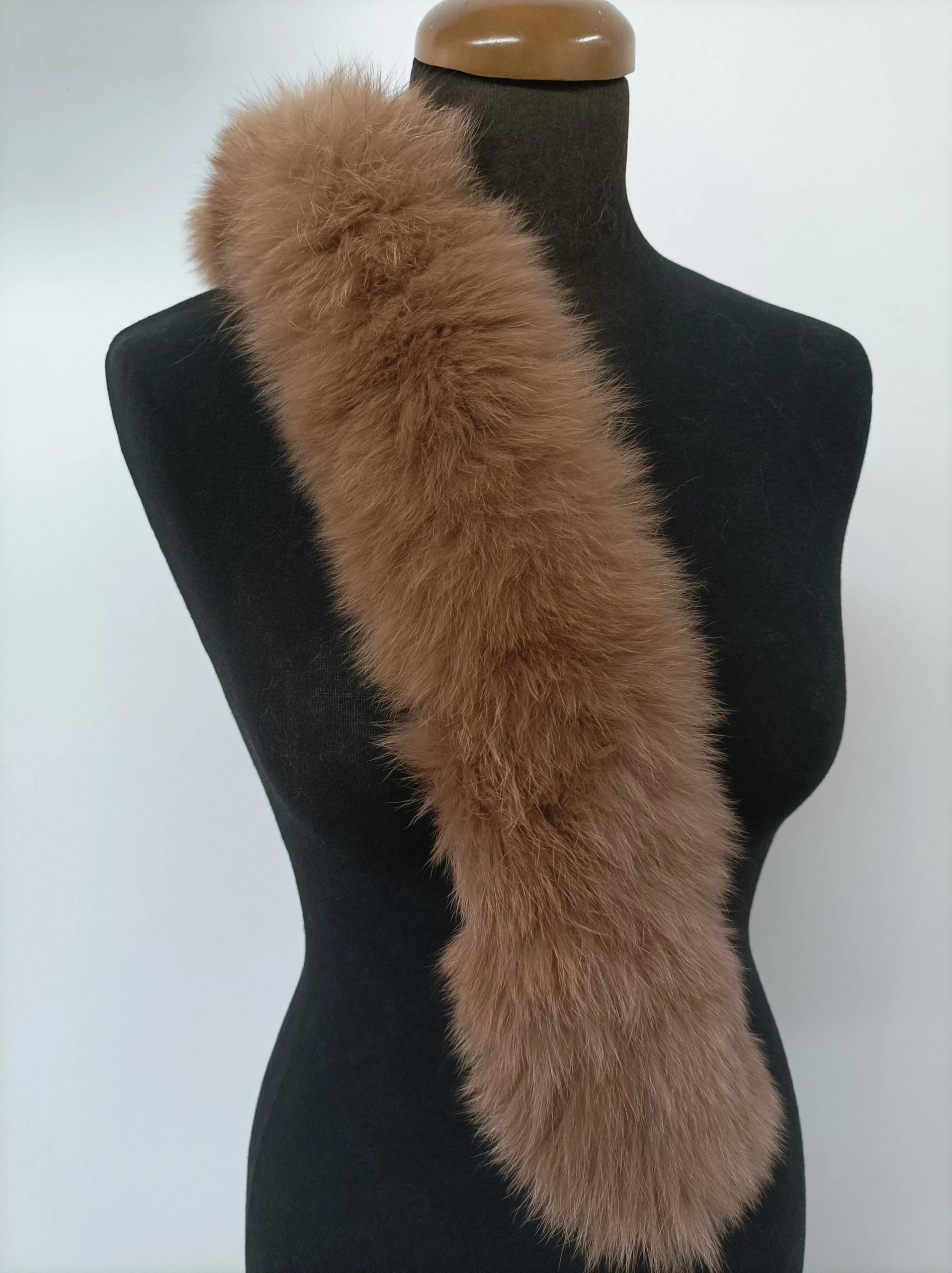 Fur hood trim, real fox hood trim, fur collar, fox fur hood trim, fur scarf. - Image 5