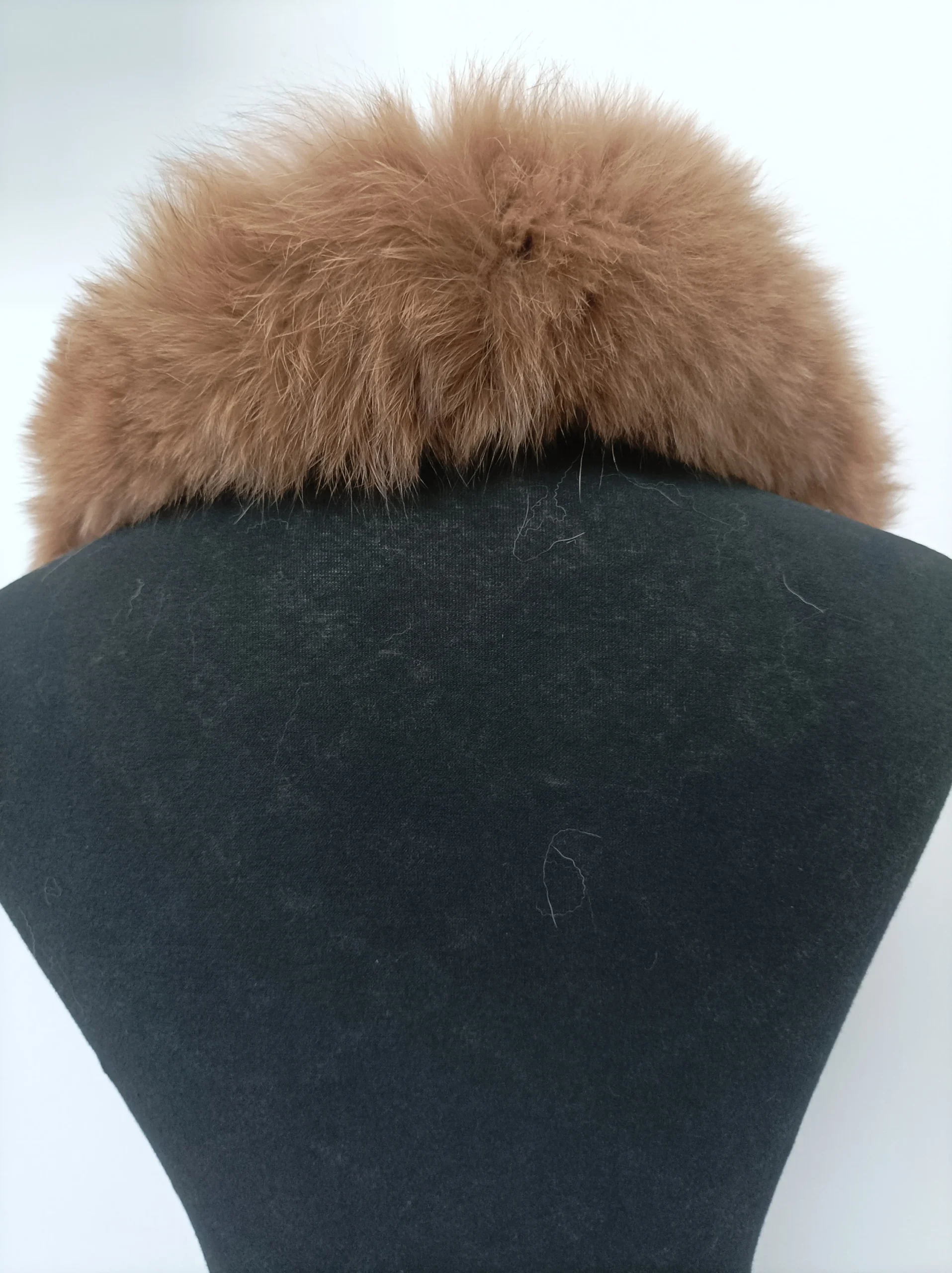Fur hood trim, real fox hood trim, fur collar, fox fur hood trim, fur scarf. - Image 6