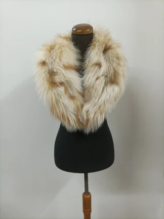 Real Fox Fur Collar: Winter Coat Accessory