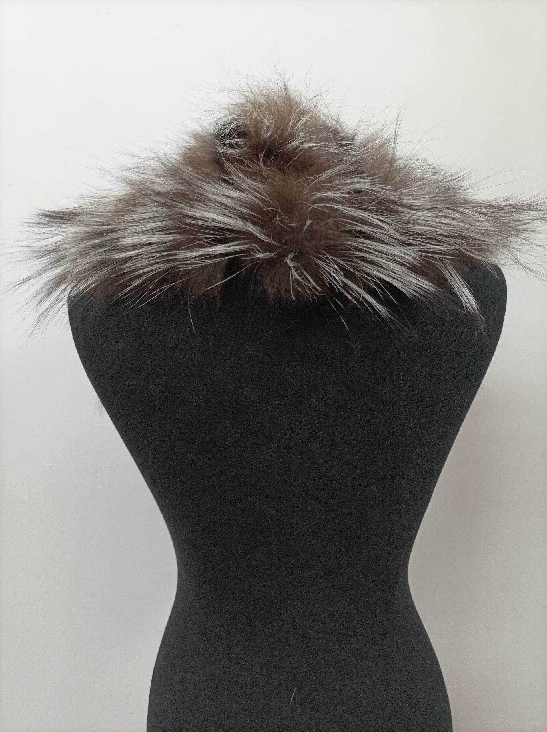 Fox and Rabbit Fur Collar: Winter Coat Accessory - Image 2