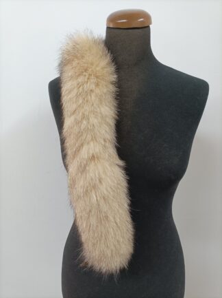 Real Fox Fur Hood Trim: Fluffy Coat Collar