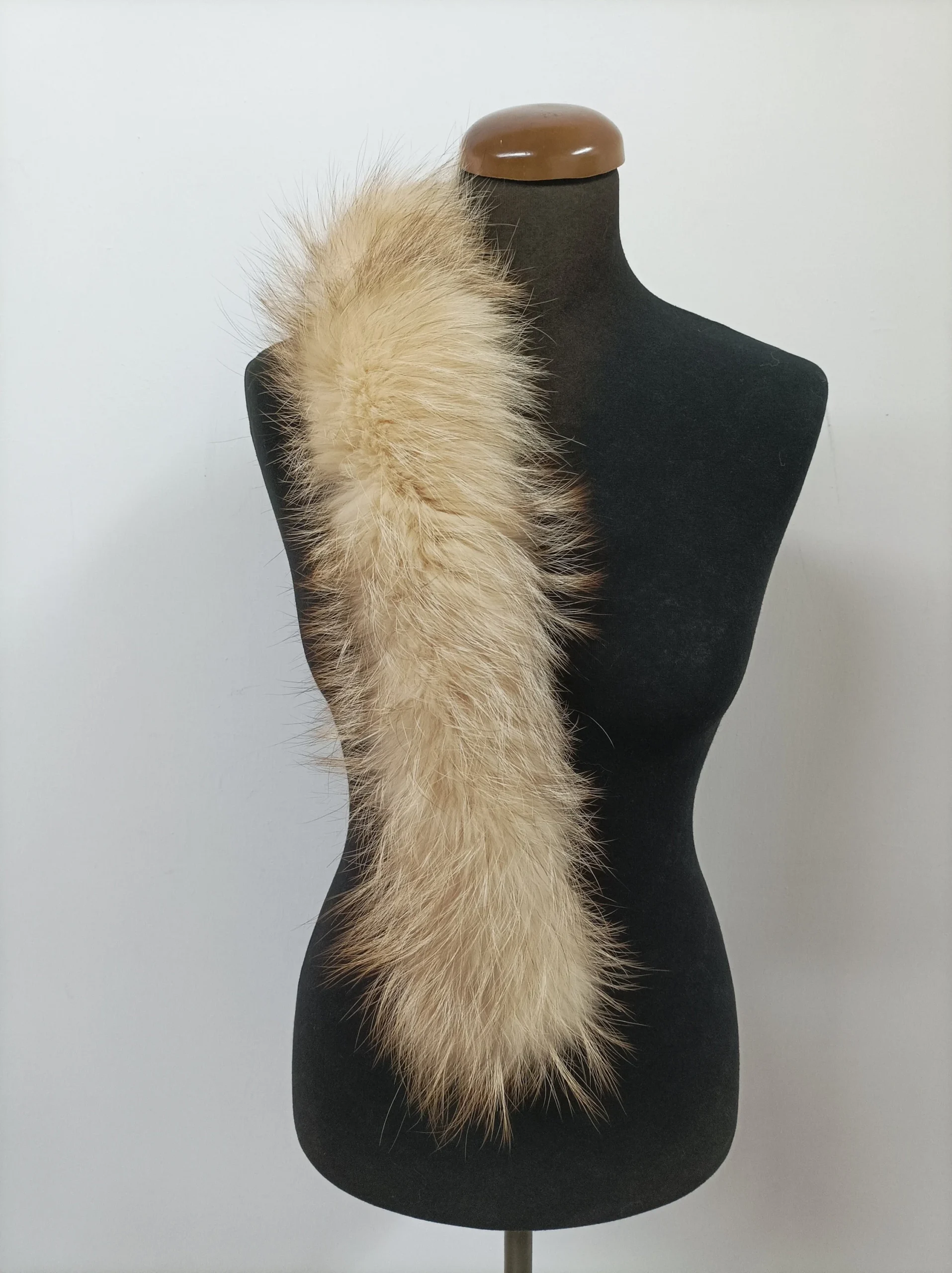 Real Fox Fur Hood Trim: Fluffy Fur Scarf, Collar - Image 7