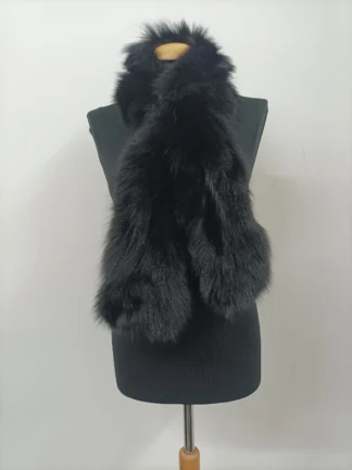 Fox Fur Scarf: Unisex Winter Neck Warmer