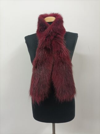 Finn Raccoon Fur Scarf: Unisex Winter Warmer