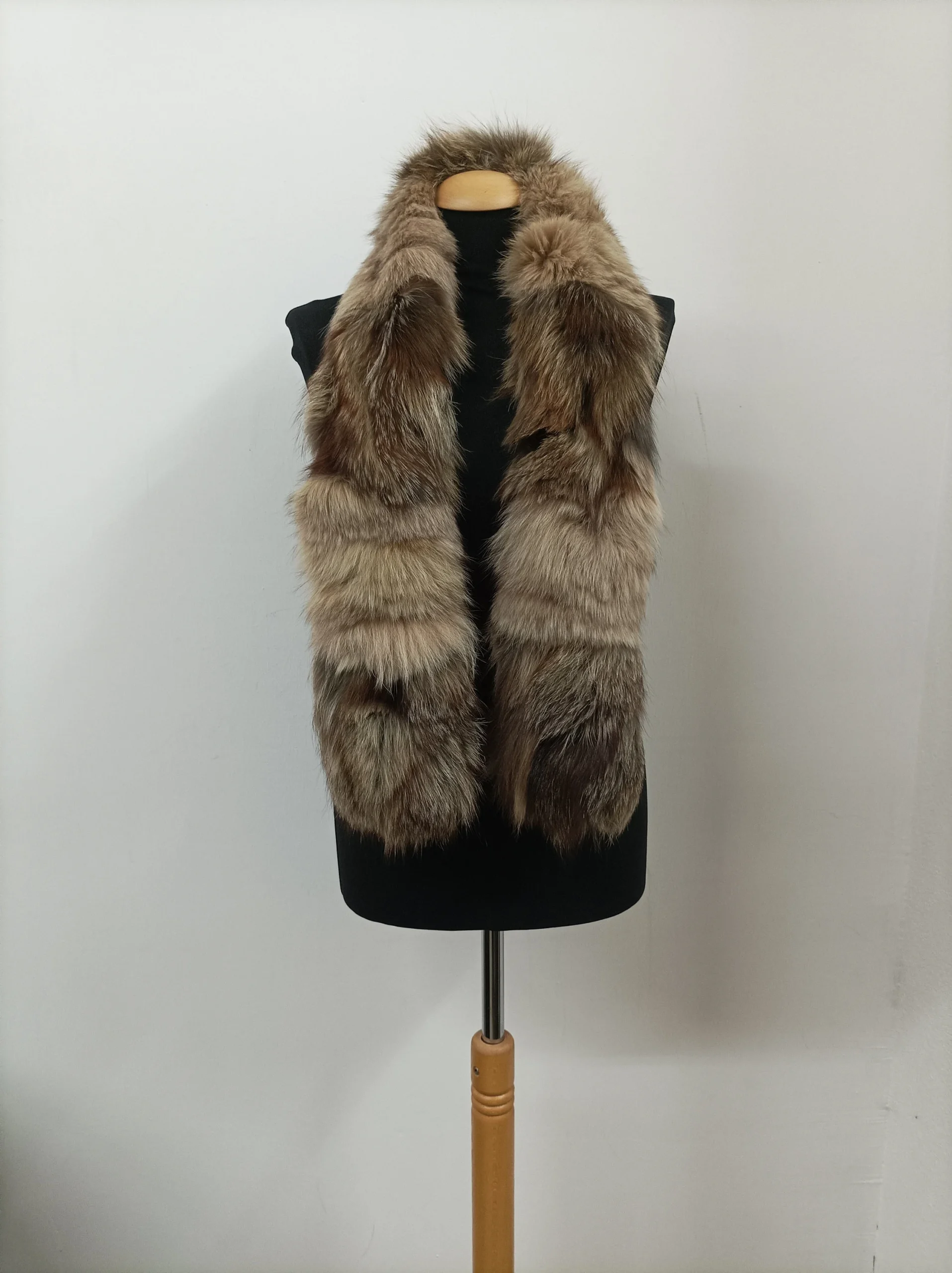 Fox Fur Scarf: Unisex Winter Neck Warmer - Image 6