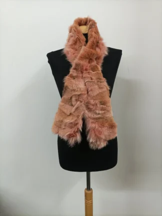Fox Fur Scarf: Unisex Winter Neck Warmer