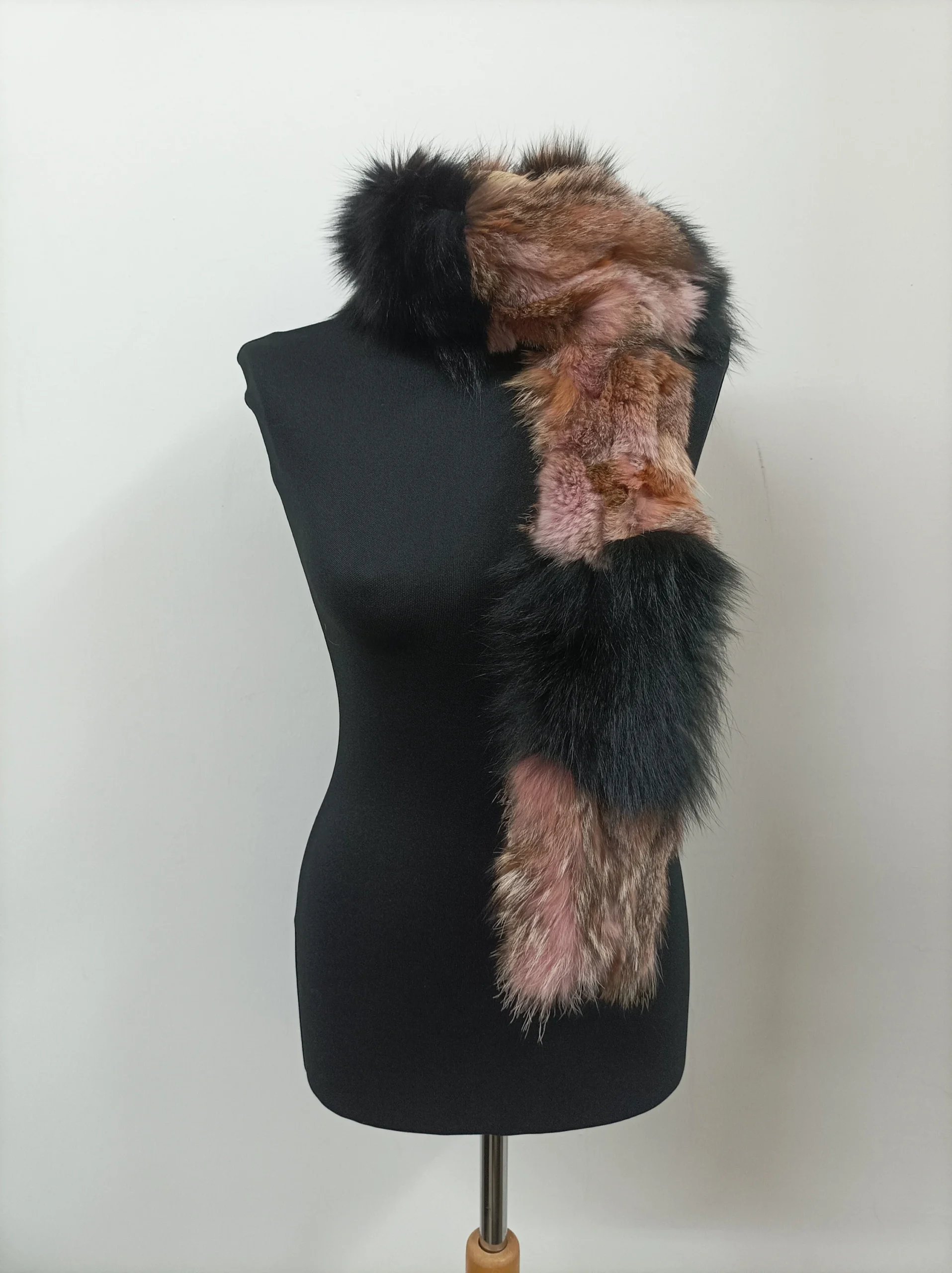 Fox Fur Scarf: Unisex Winter Neck Warmer - Image 6