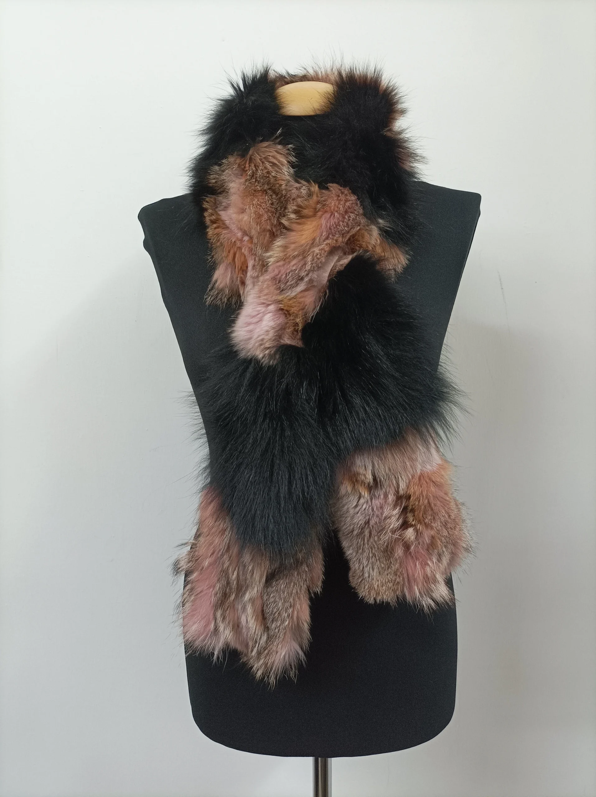 Fox Fur Scarf: Unisex Winter Neck Warmer