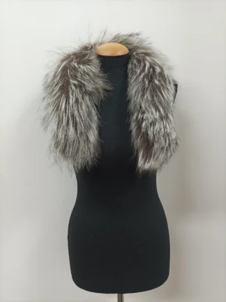 Fur hood trim, real fox hood trim, fur collar, fox fur hood trim, fur scarf.