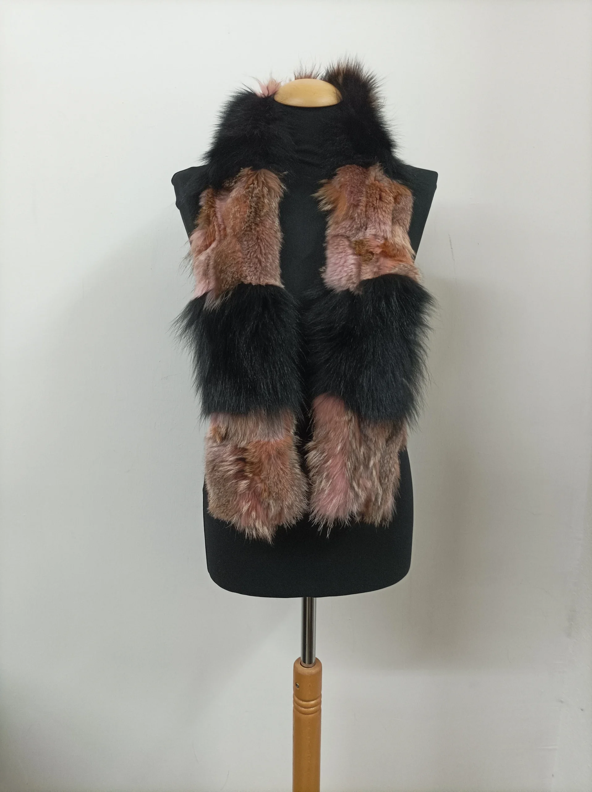 Fox Fur Scarf: Unisex Winter Neck Warmer - Image 3