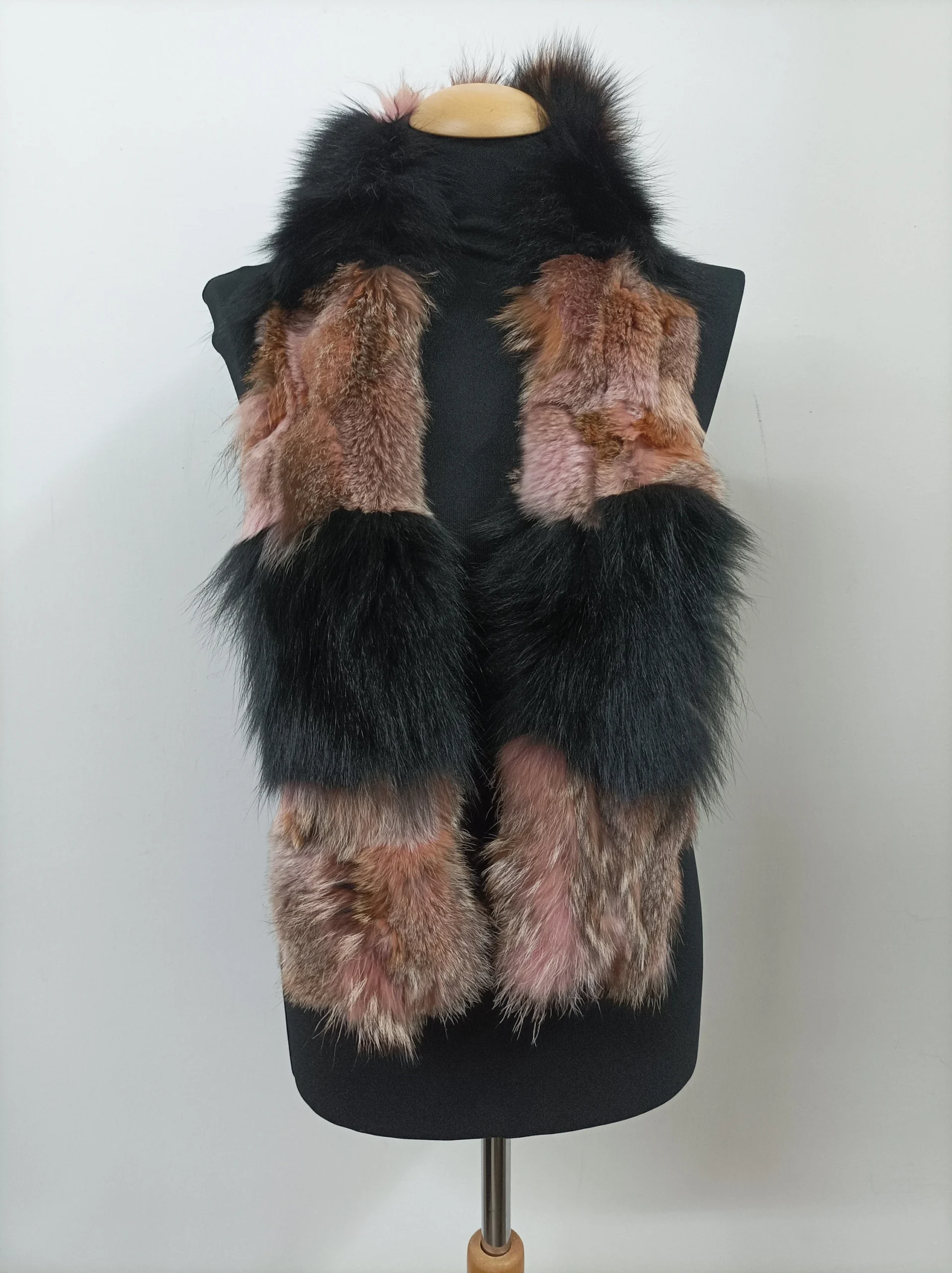 Fox Fur Scarf: Unisex Winter Neck Warmer - Image 5