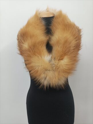 Fur Canadia Fox high quality fur collar natural color, coat winter accessories