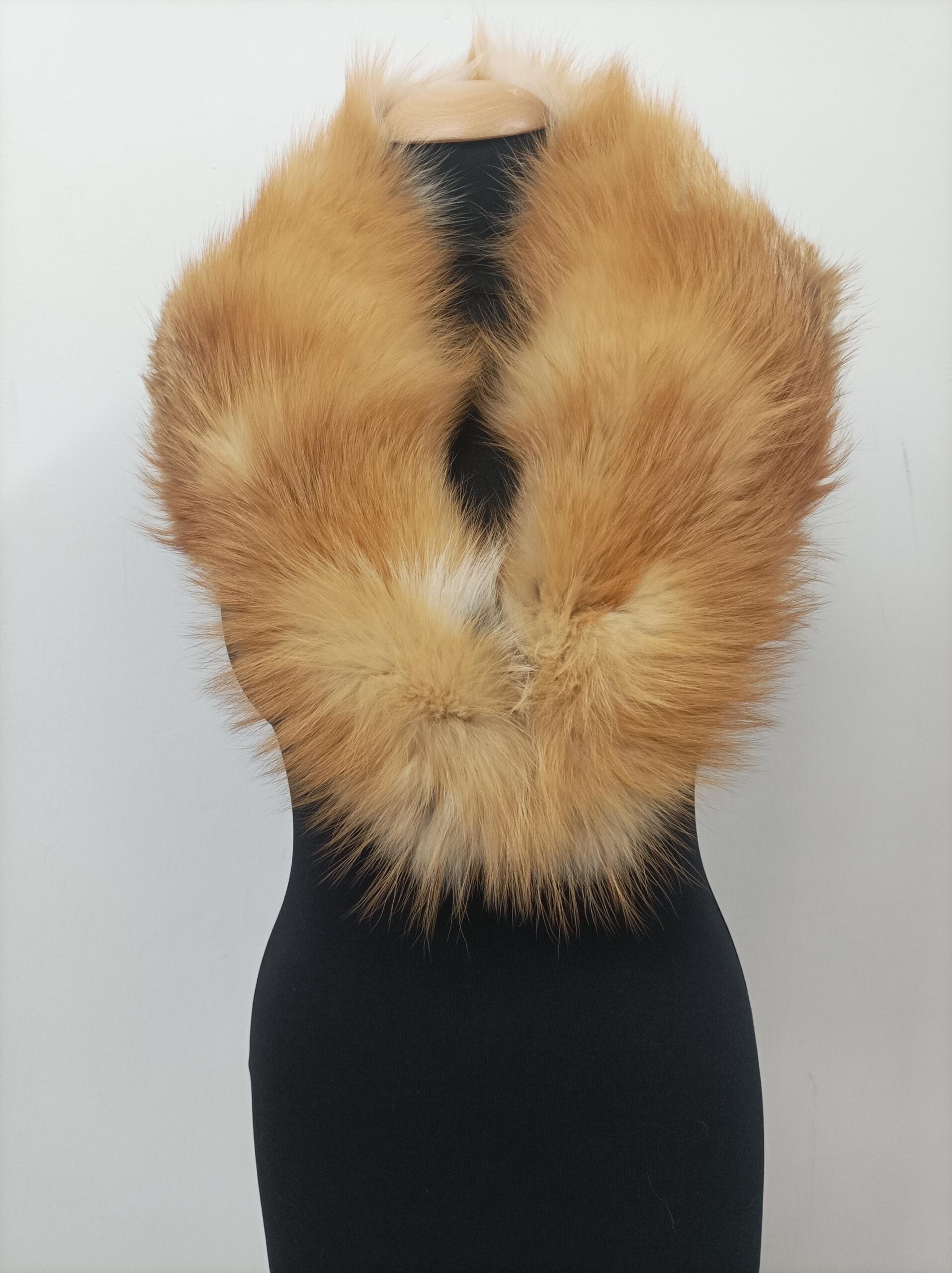 Fur Canadia Fox high quality fur collar natural color, coat winter accessories - Image 2